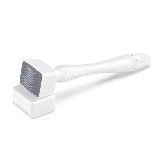 140Needles Derma Stamp Adjustable Microneedle Roller for Hair Care and Skin Massage, Professional Skincare Tool for Home and Salon Use, Facial Cleansing and Massage Device